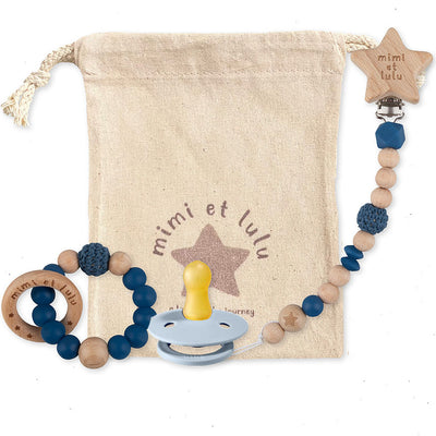 Value Set: Pacifier Holder, Teether and BIBS Pacifier - KEEP CALM